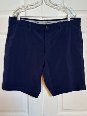 Callaway Mens Golf Shorts Navy Size 36 Performance